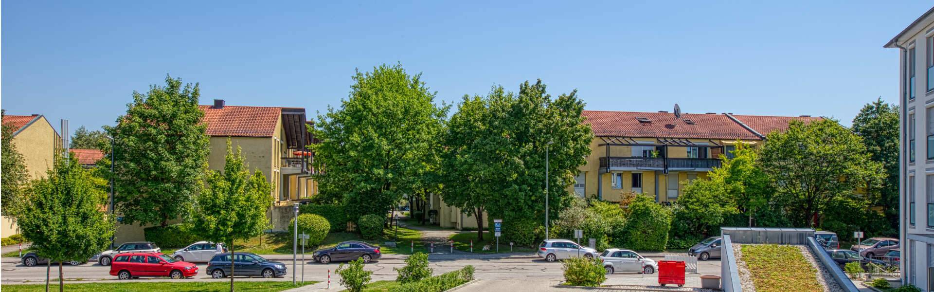 Bogenhausen Wohnung mieten Blick aus dem Fenster