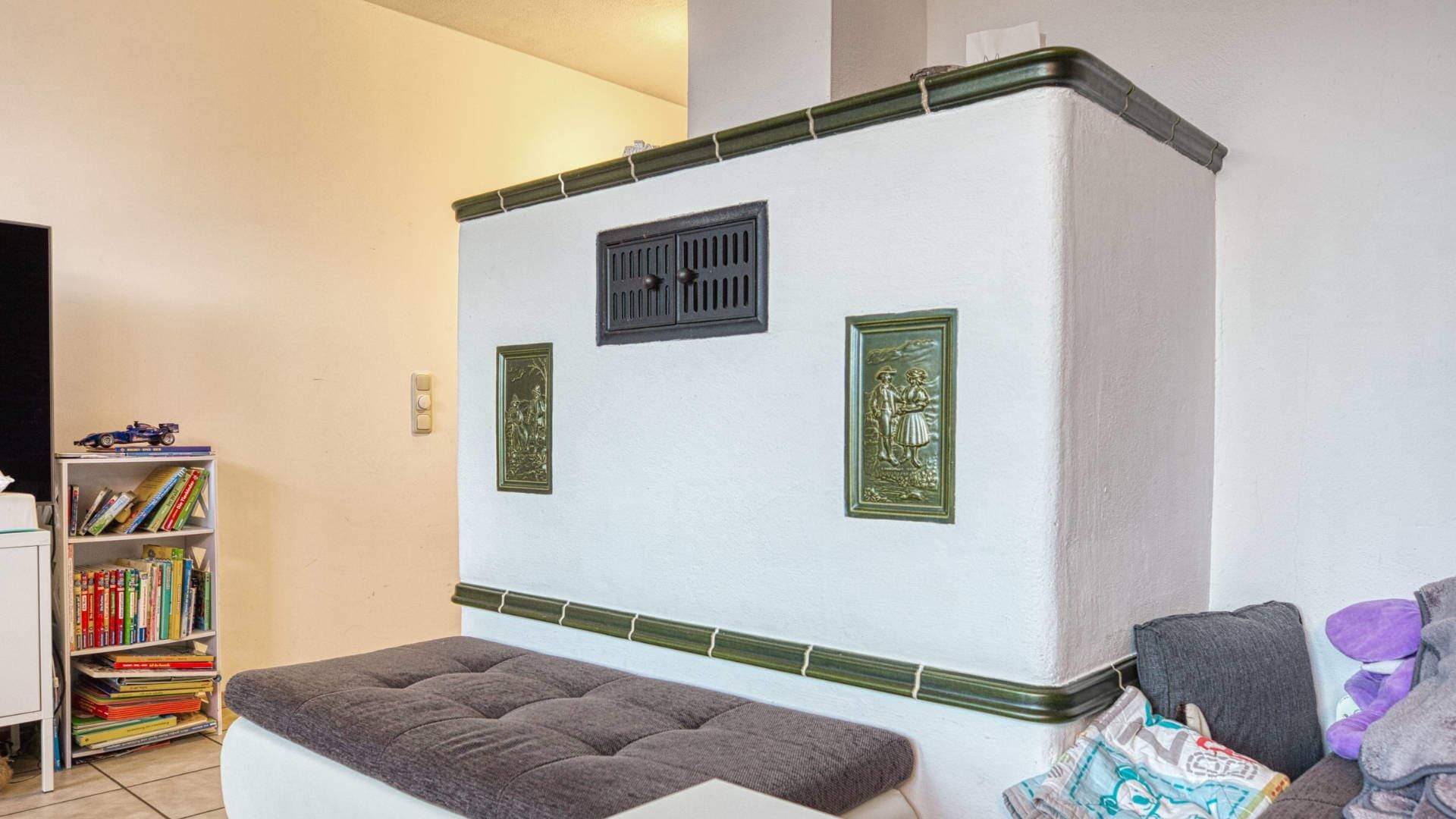 Bruckmühl Wohnung Kachelofen