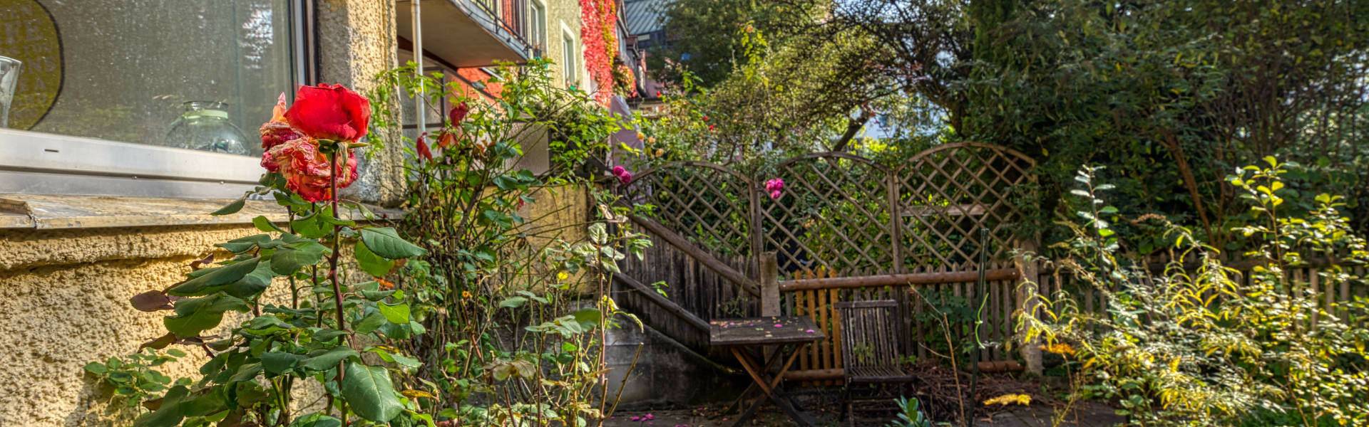 Obersendling Wohnung Garten