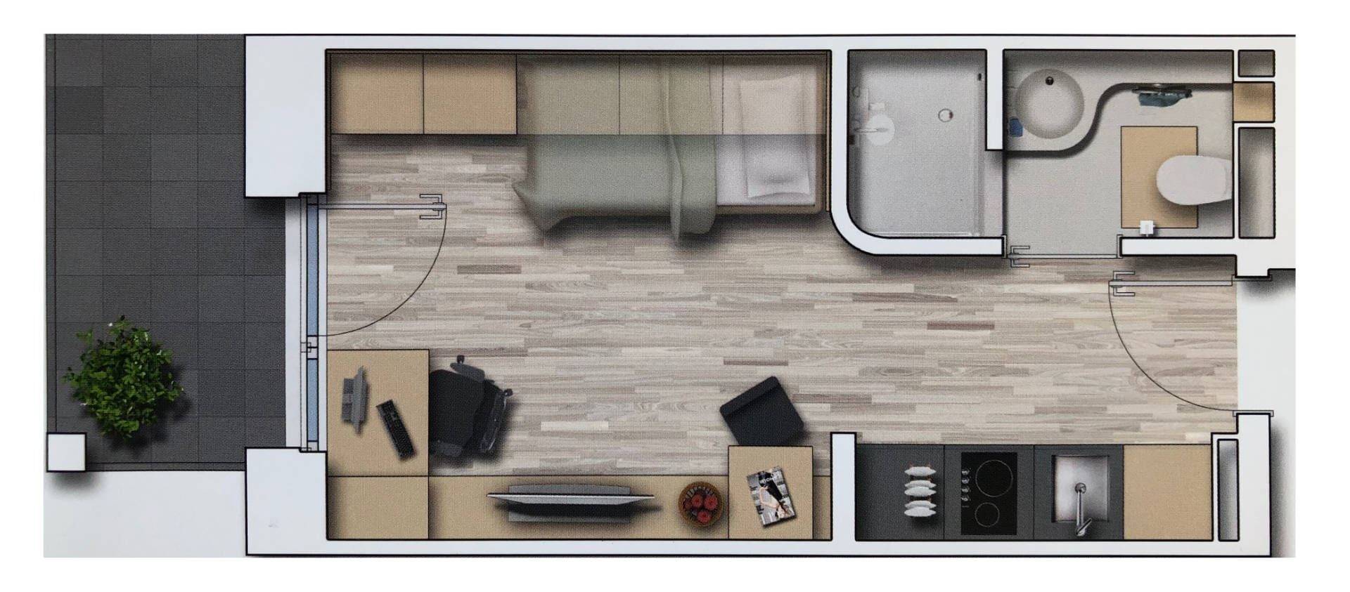 Garching Wohnung Grundriss