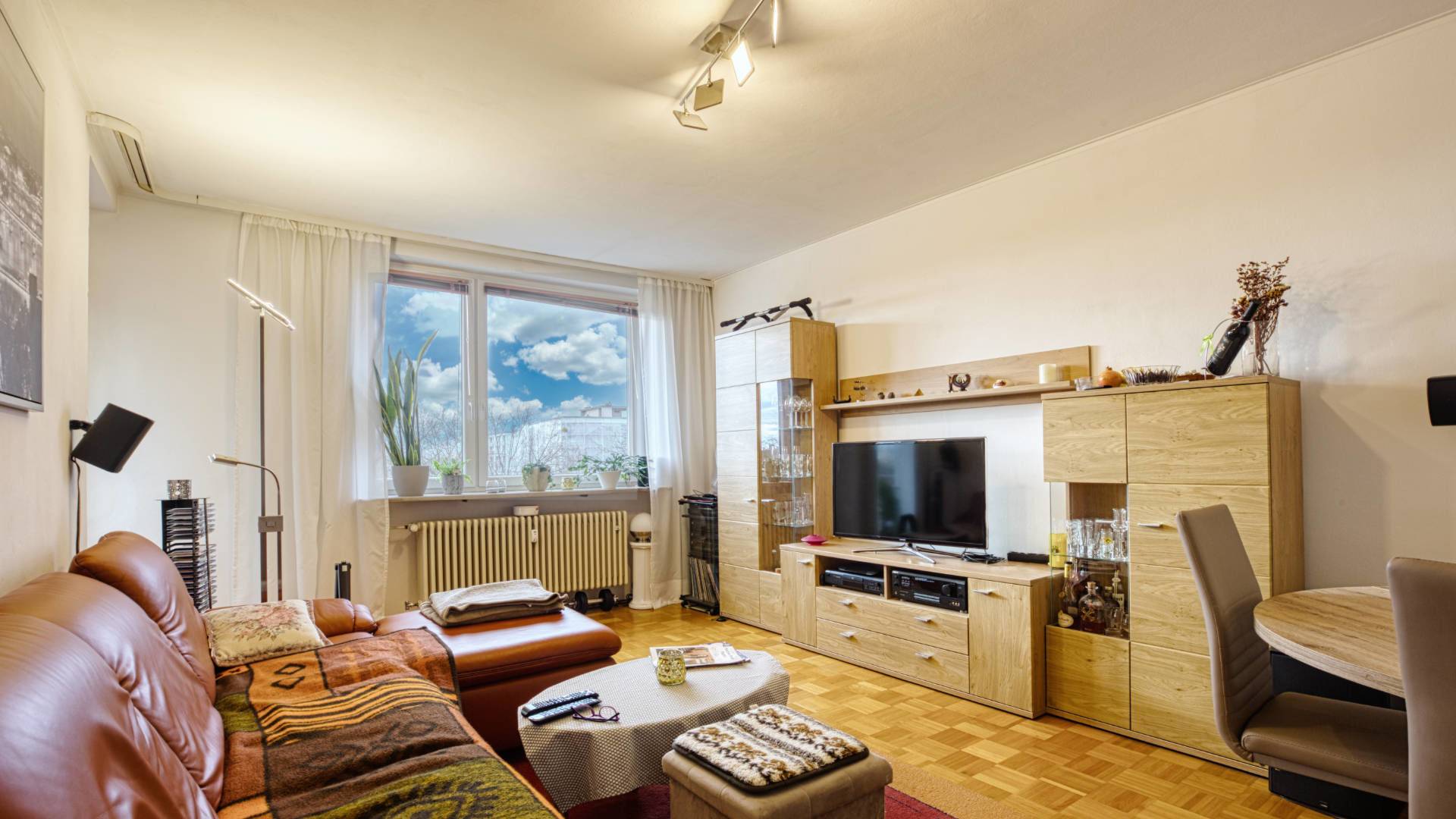 2-Zi-Whg Wohnzimmer