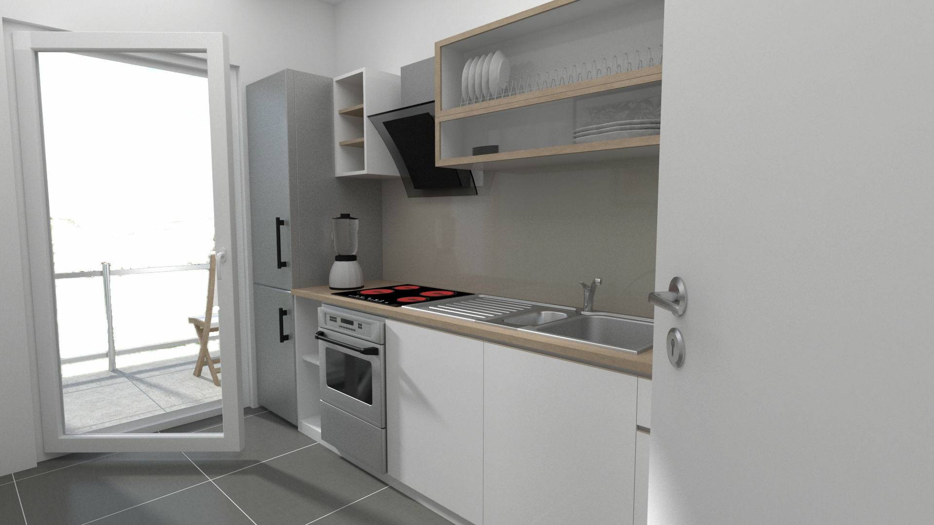 Bogenhausen Wohnung Küche