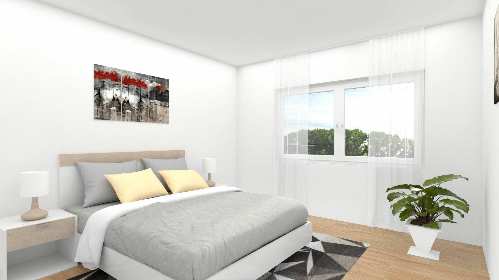 Bogenhausen Wohnung Schlafzimmer