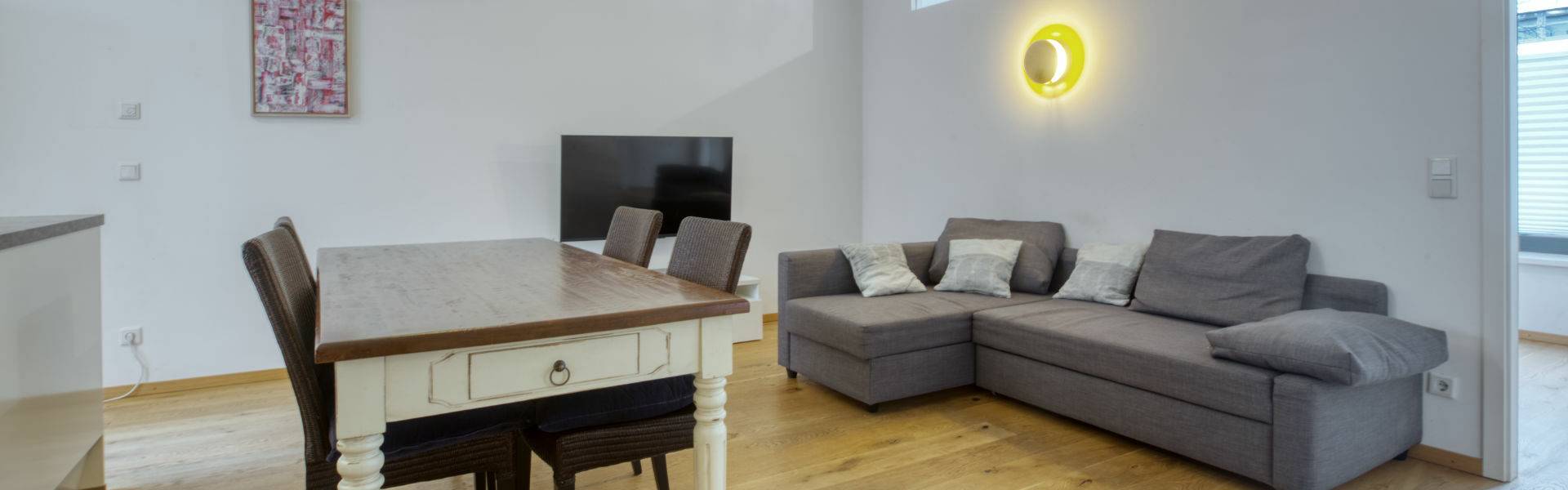 Schwabing Wohnung Wohnzimmer