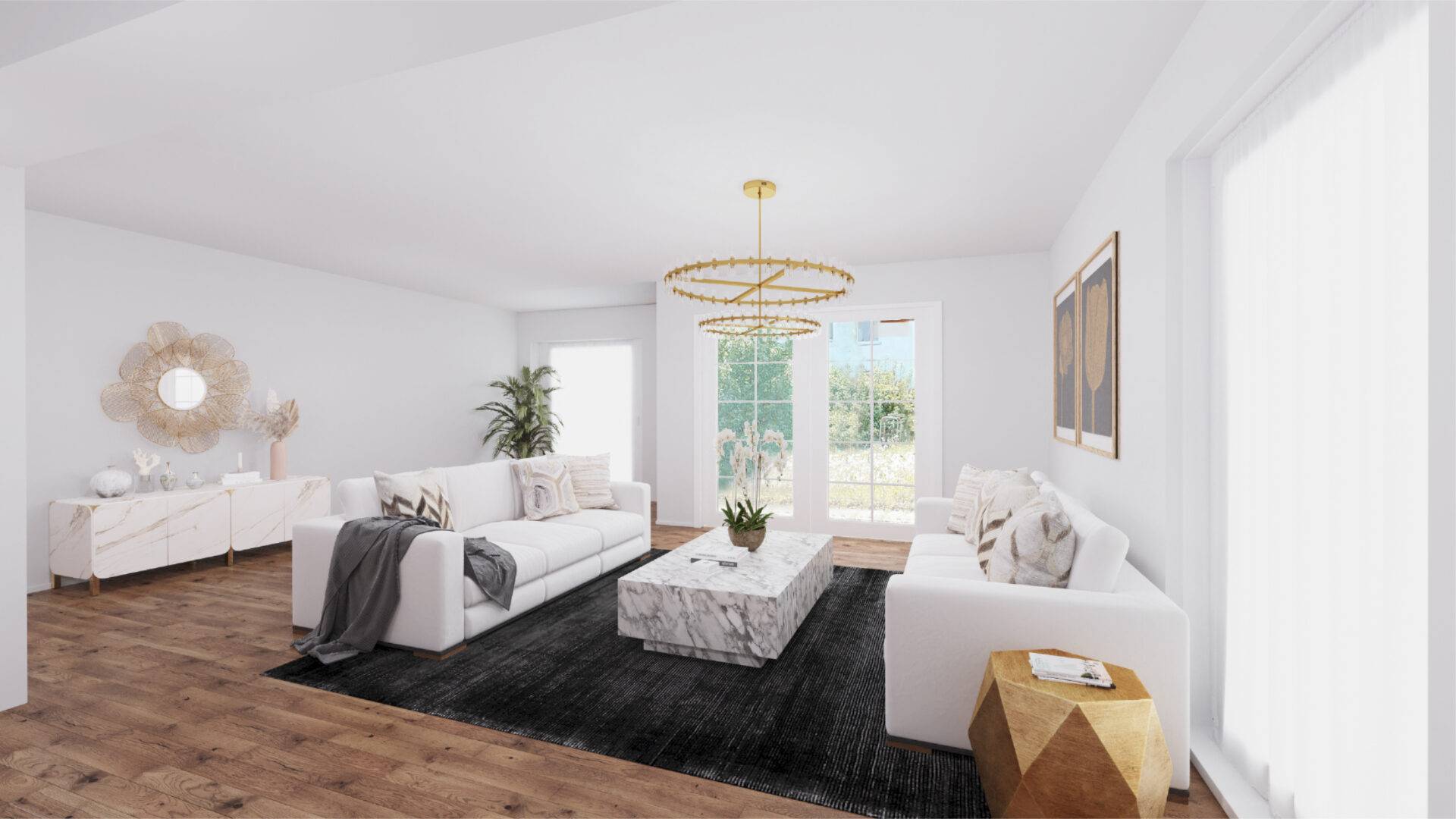 Bogenhausen Haus Wohnzimmer Staging Bogenhausen Haus Wohnzimmer Staging