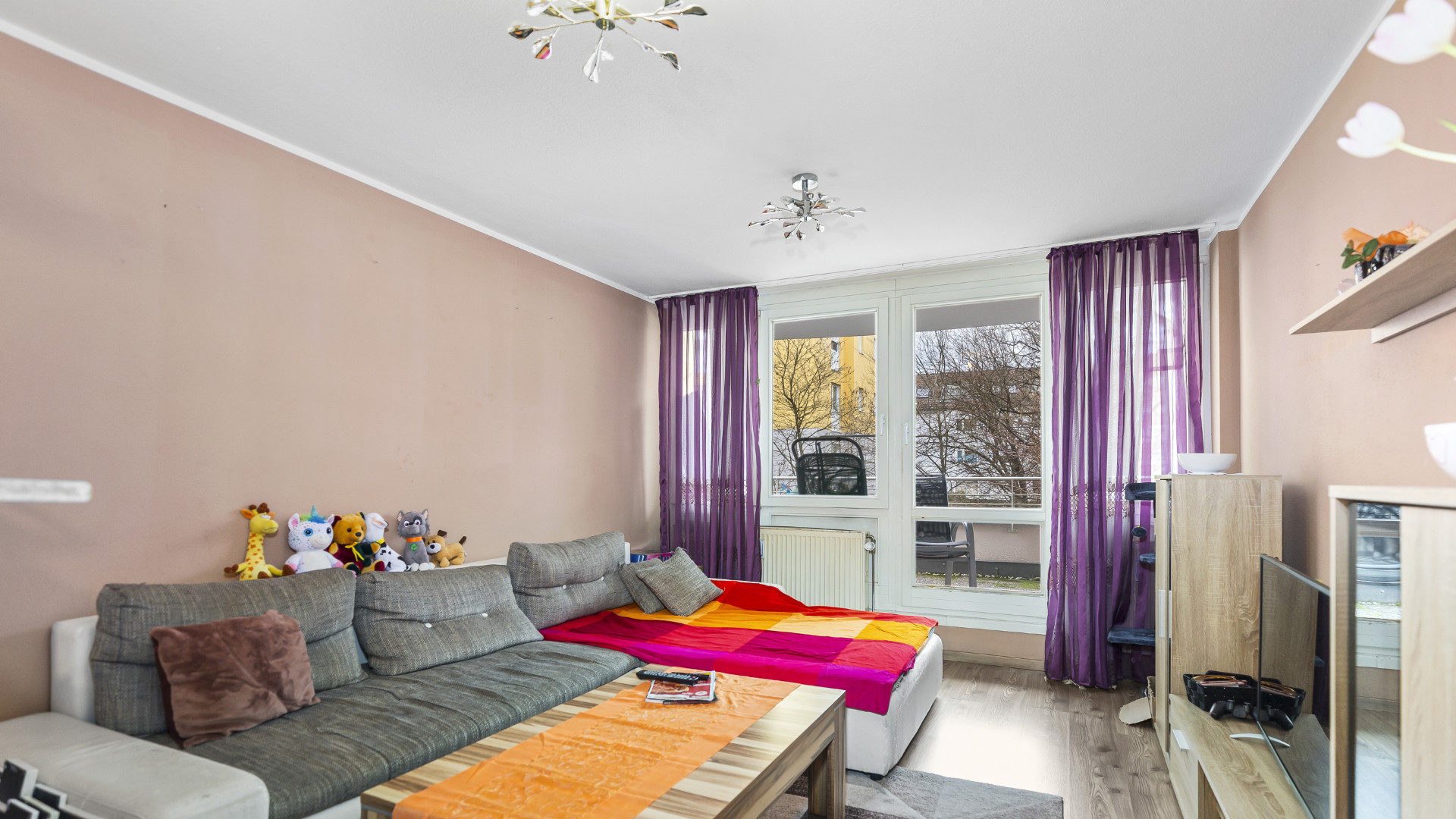 Untermenzing Wohnung Wohnzimmer
