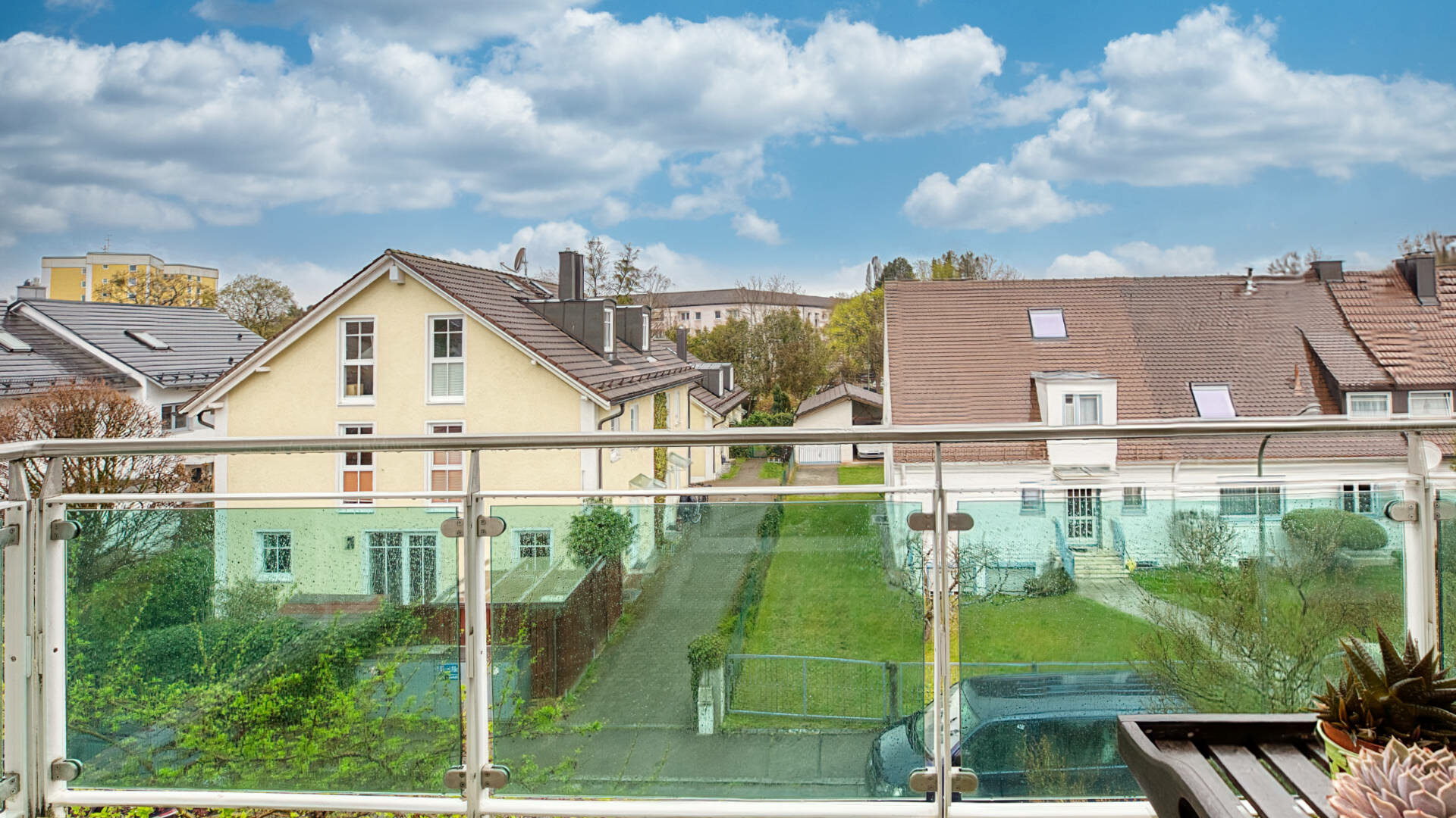 Forstenried Wohnung Ausblick