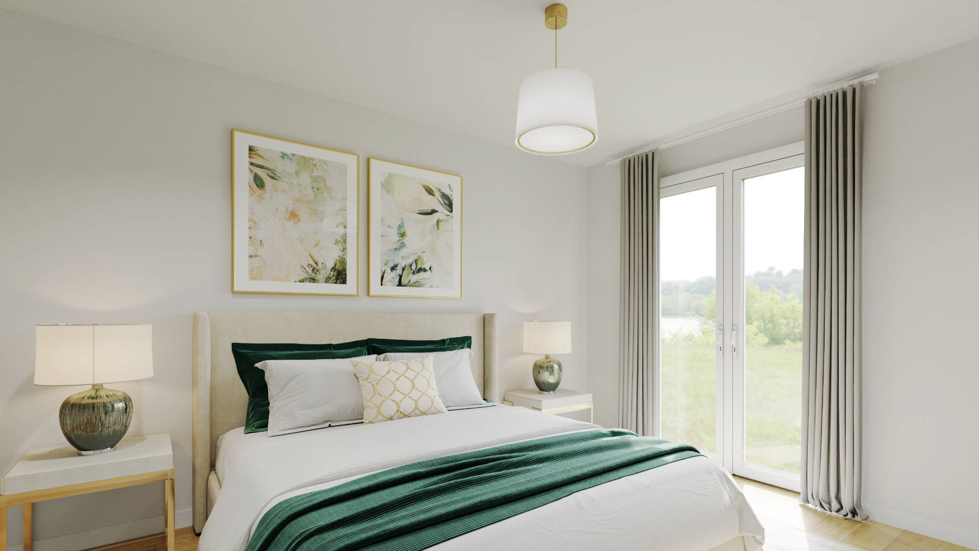 Trudering Wohnung Schlafzimmer