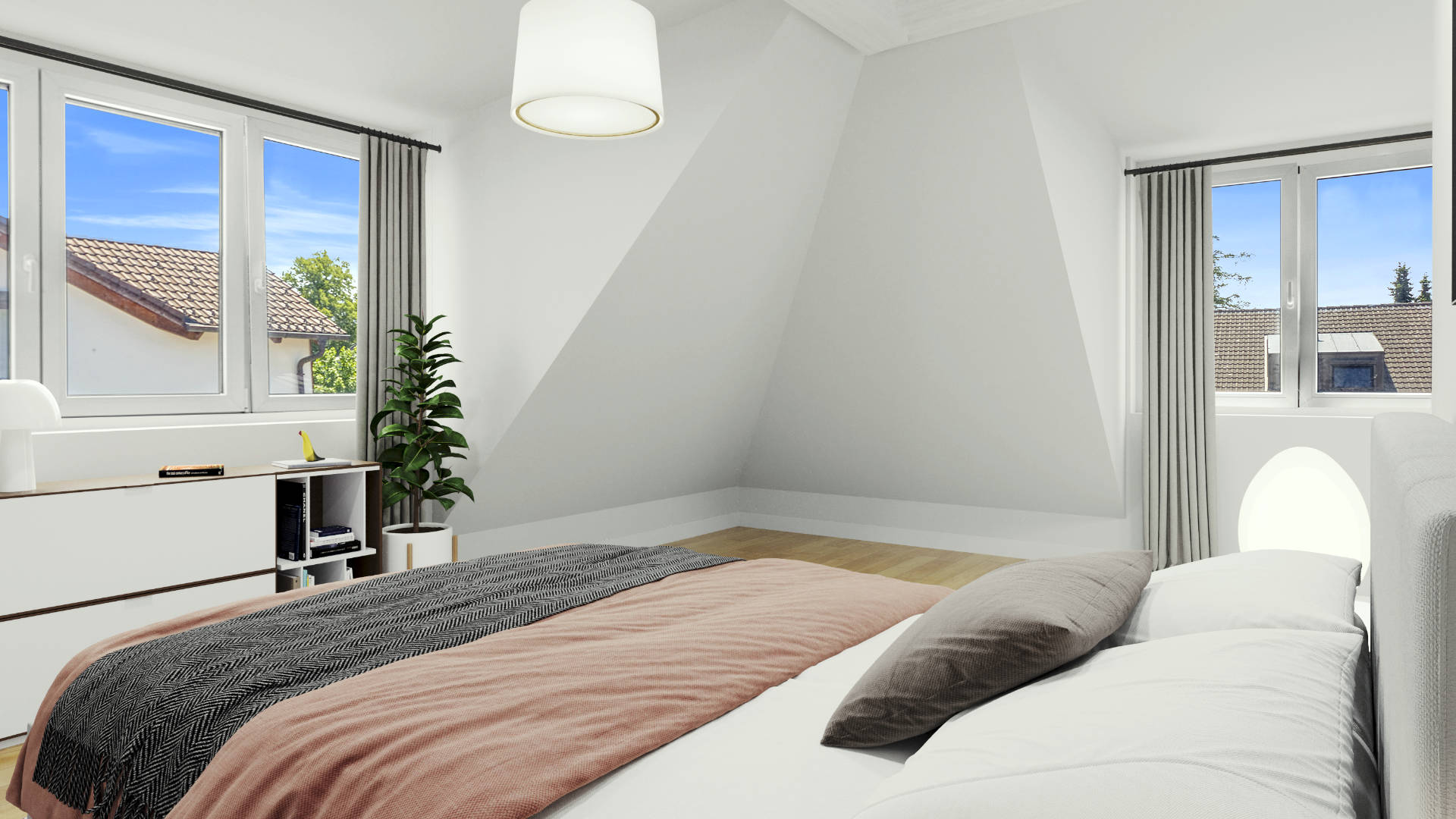 Trudering Wohnung Schlafzimmer