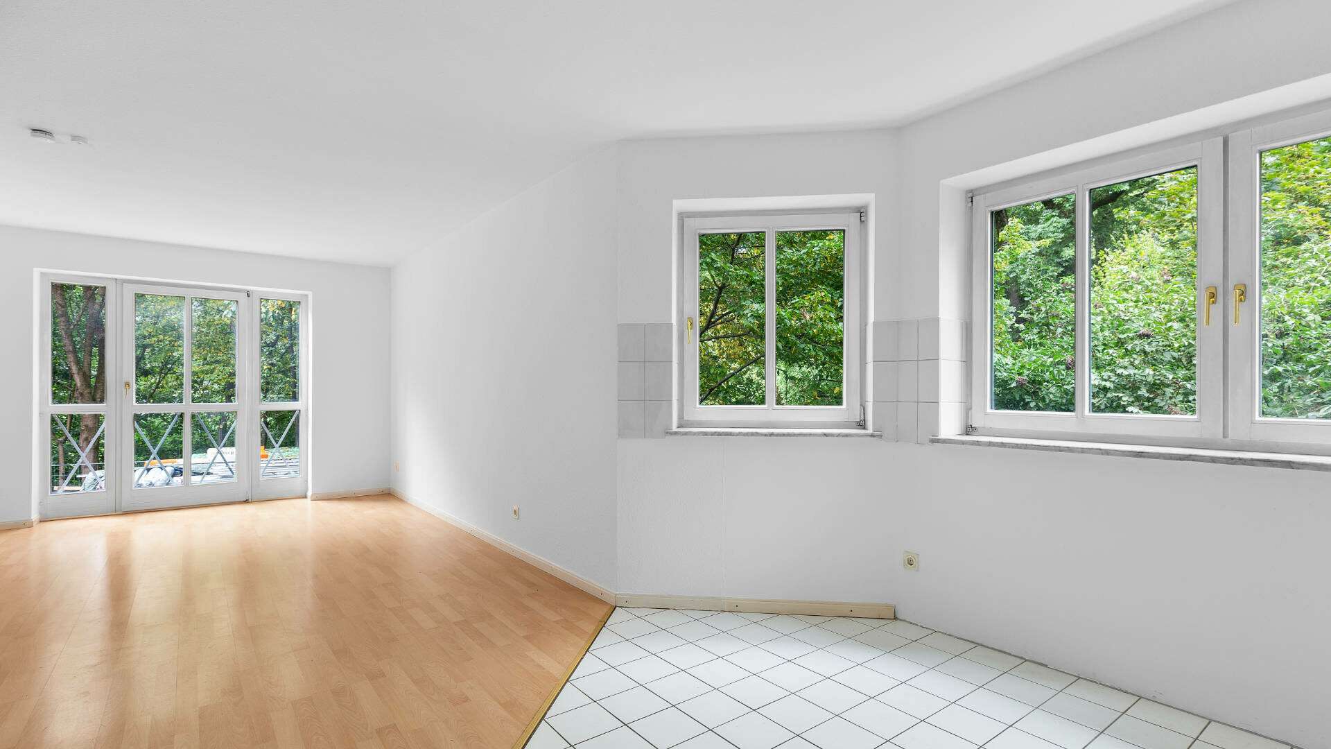 Schwabing Wohnung Wohnzimmer