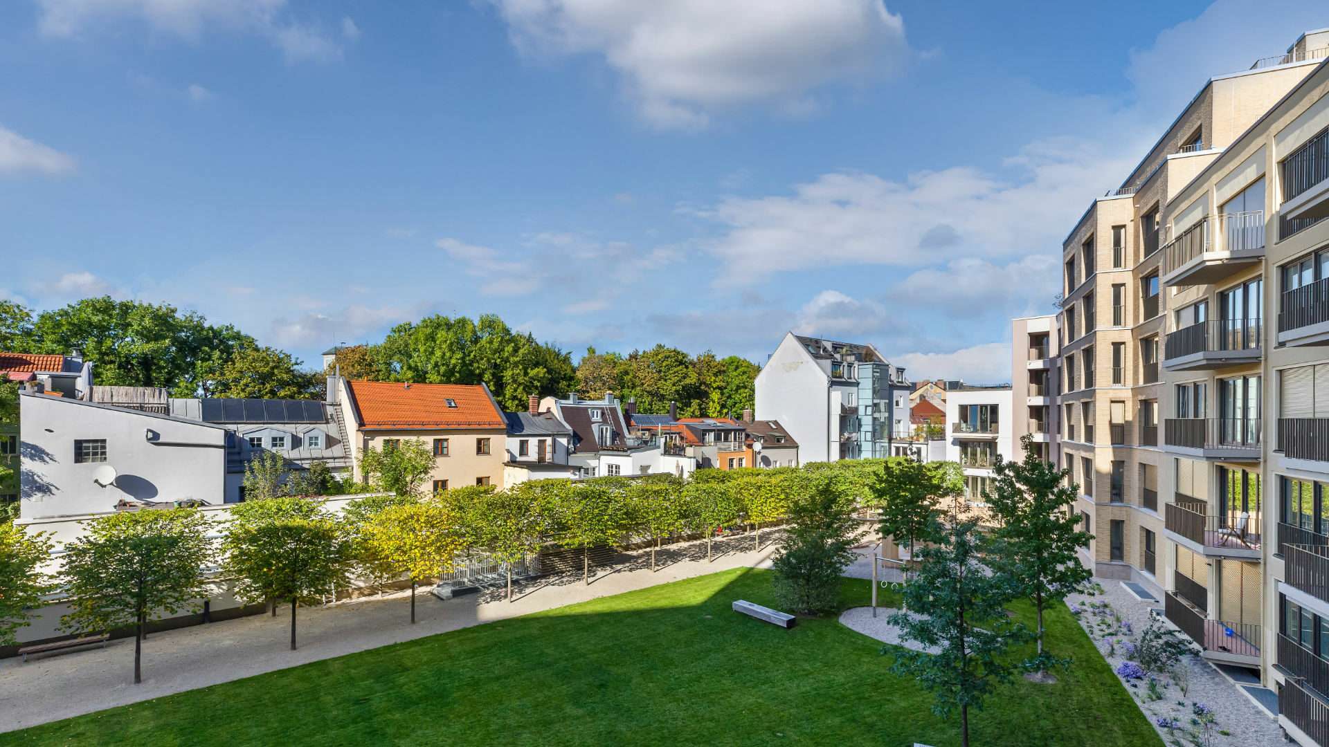 Nockherberg Wohnung Hausansicht