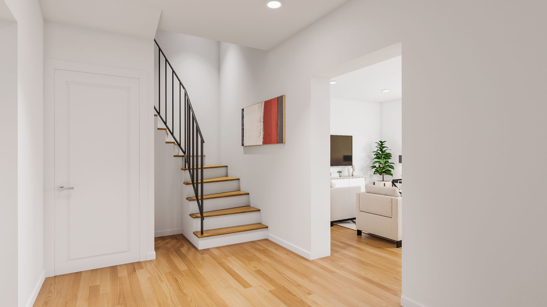 Diele mit Treppe