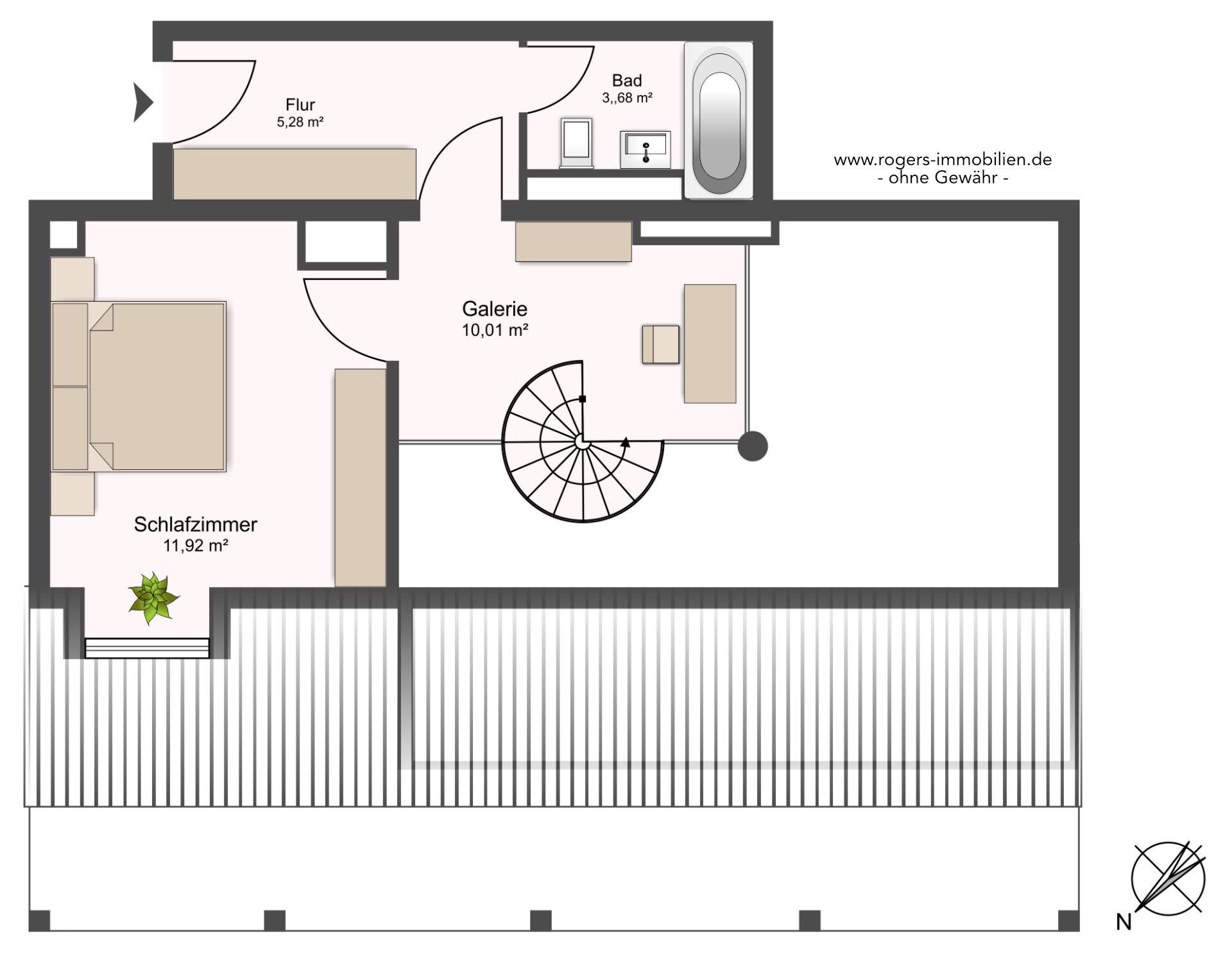Grundriss Maisonette Wohnung