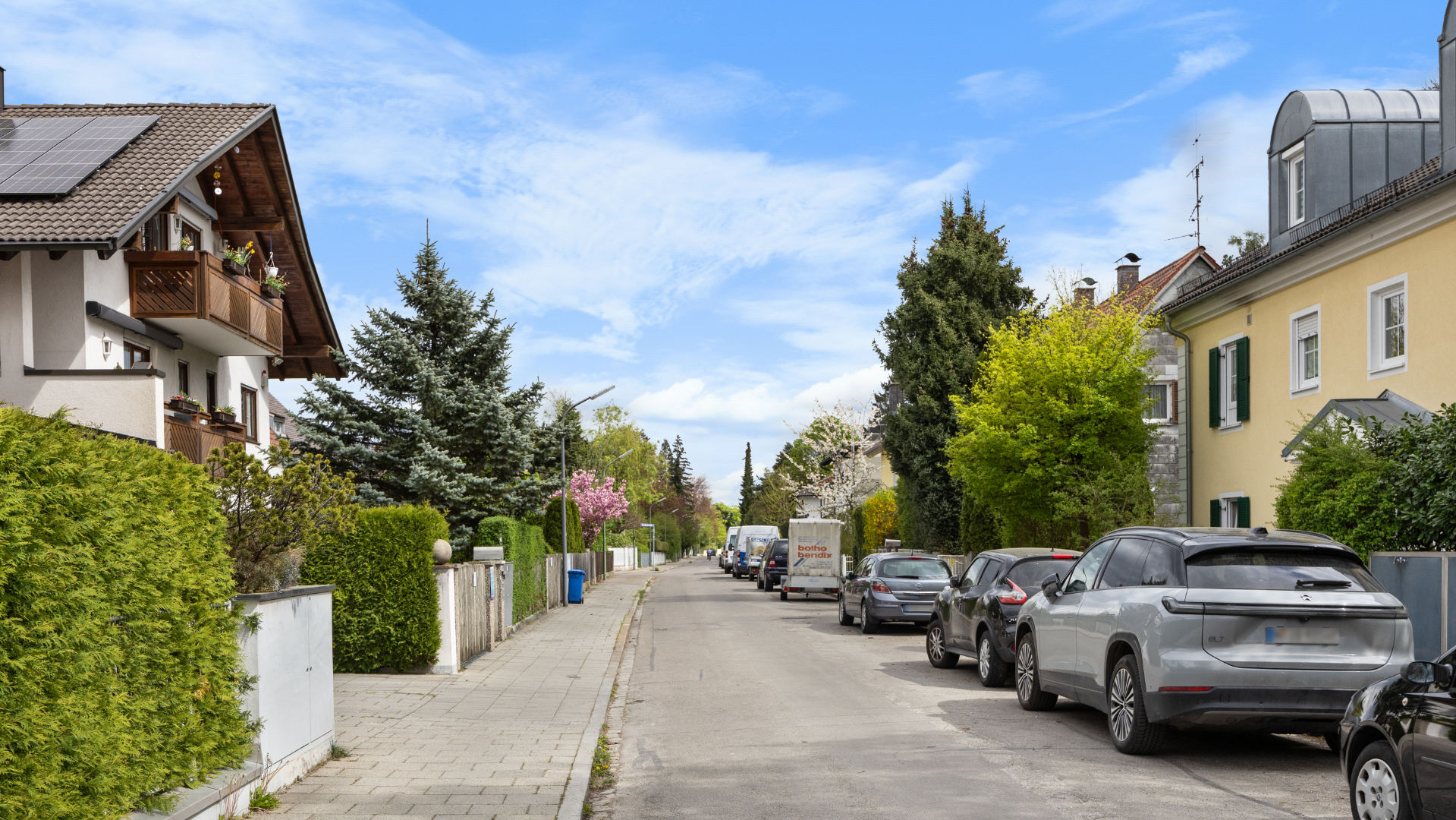 Ruhige Anliegerstraße