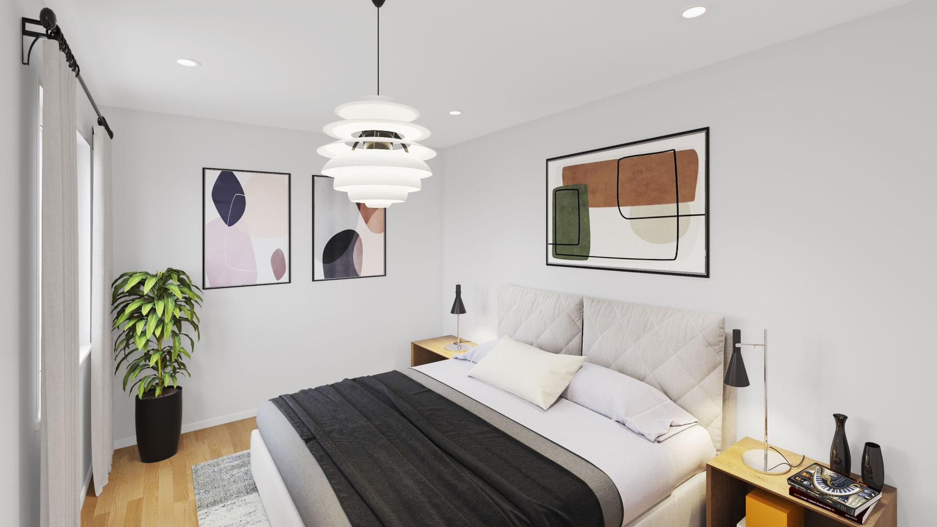 Modernes Schlafzimmer