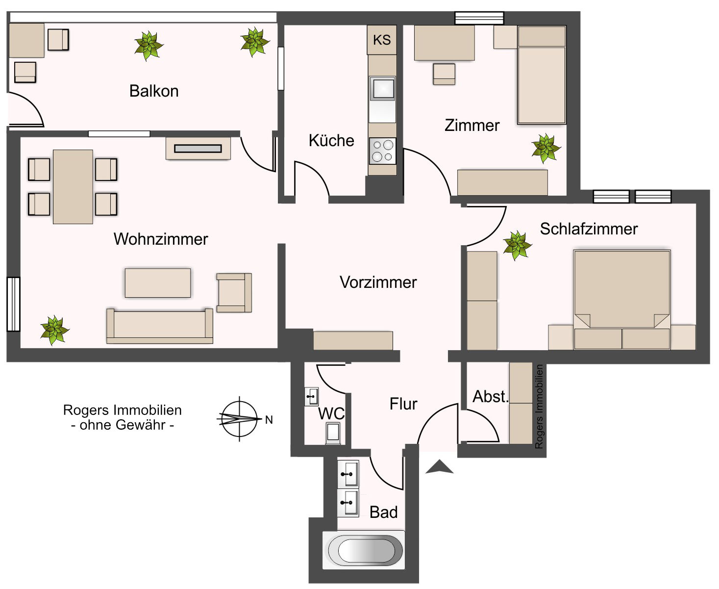 Grundriss Wohnung Pasing