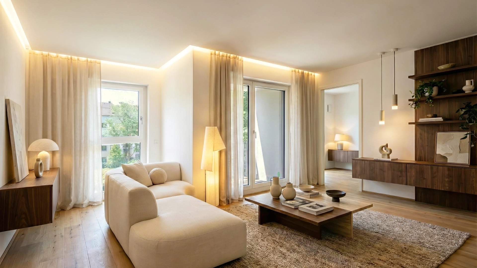 Berg am Laim Wohnung Wohnzimmer Berg am Laim Wohnung Wohnzimmer