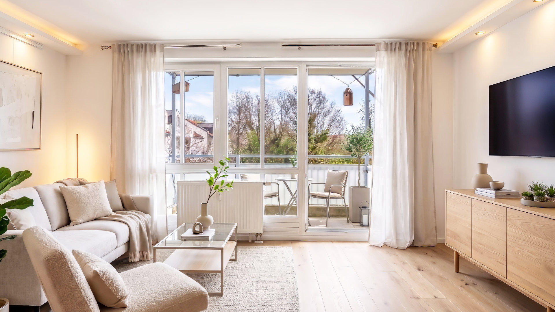 München Feldmoching Wohnung kaufen Wohnzimmer Visualisierung München Feldmoching Wohnung kaufen Wohnzimmer Visualisierung