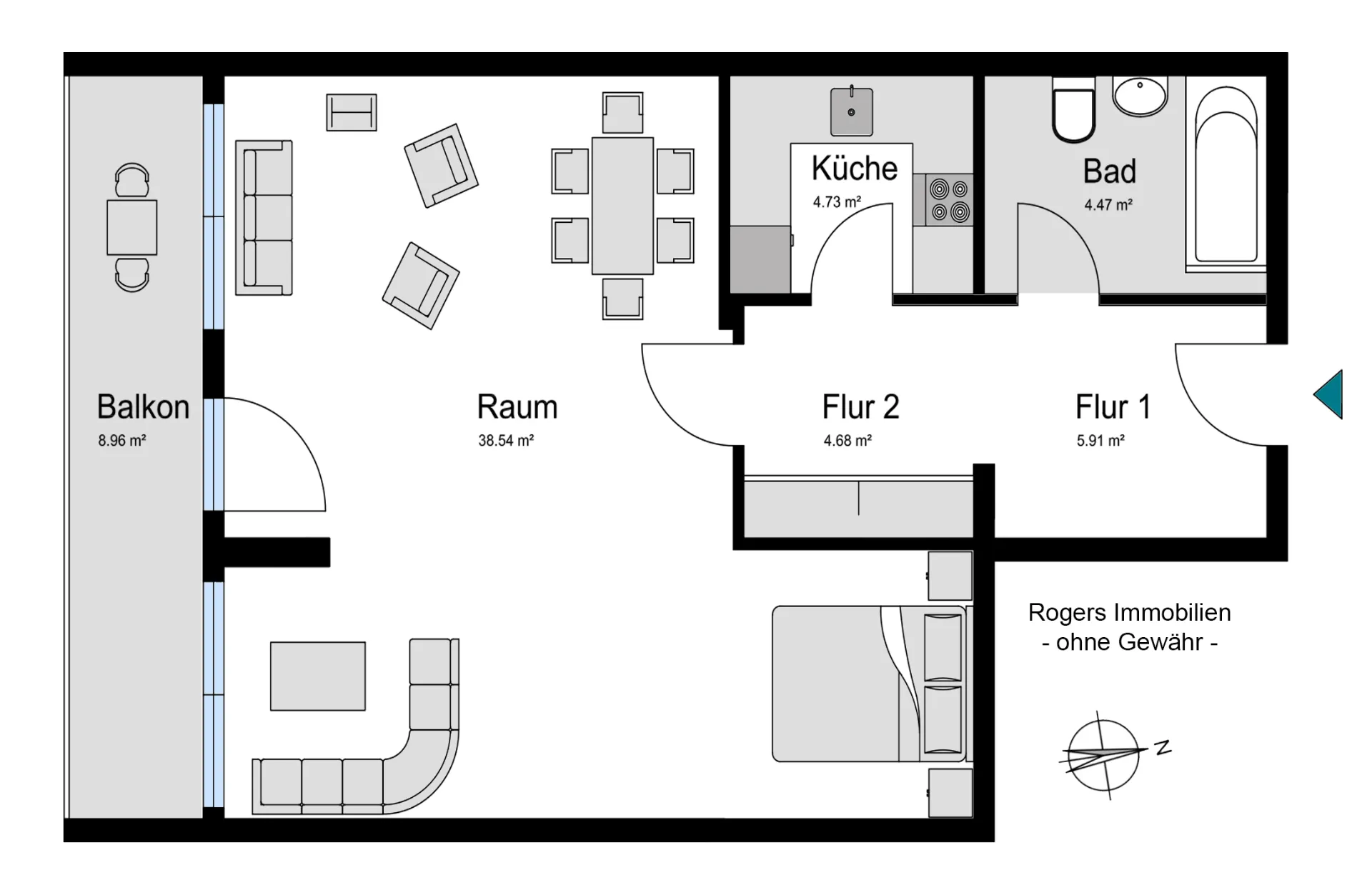 München Forstenried  Wohnung kaufen Grundriss